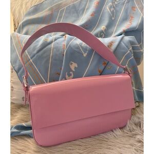 🎉 HOST PICK 🎉 By Far Powder Pink Leather Shoulder Bag